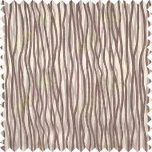 Brown Trendy Lines Poly Main Curtain Designs
